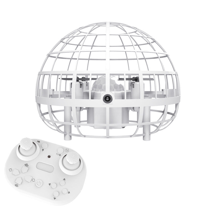 Suspended ball induction quadcopter children's toy