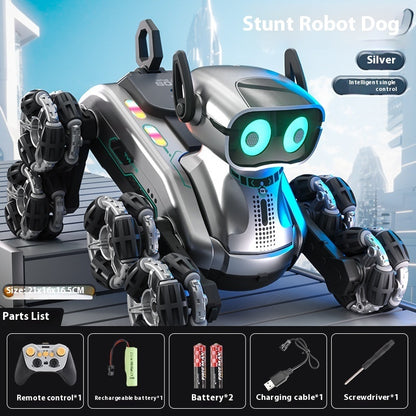 Mechanical Dog Stunt Remote Control Toy Car