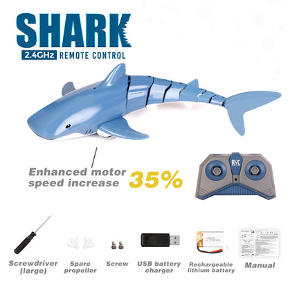 2.4G Remote Control Water Jet Shark Funny Water Spray Simulation Whale Animals Submarine Remote Control Fish